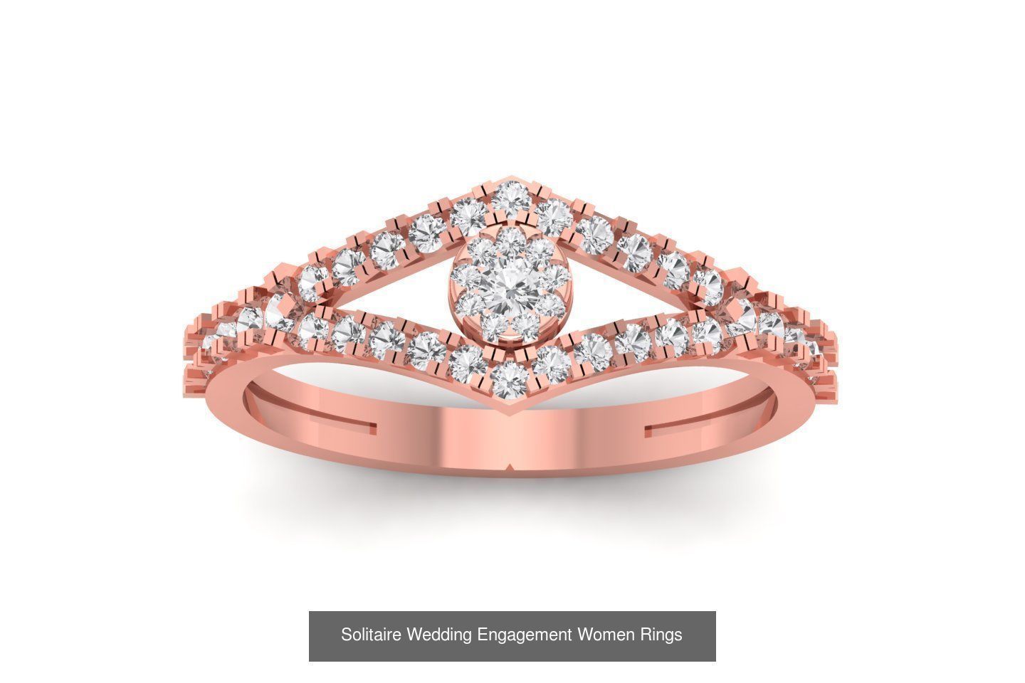 110 Solitaire Wedding Engagement Women Rings Collection _88