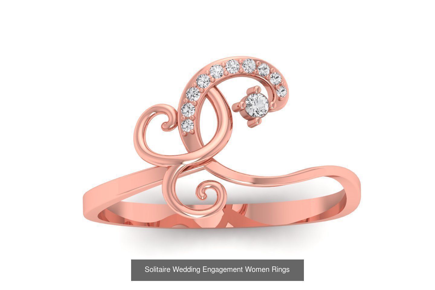 110 Solitaire Wedding Engagement Women Rings Collection _109