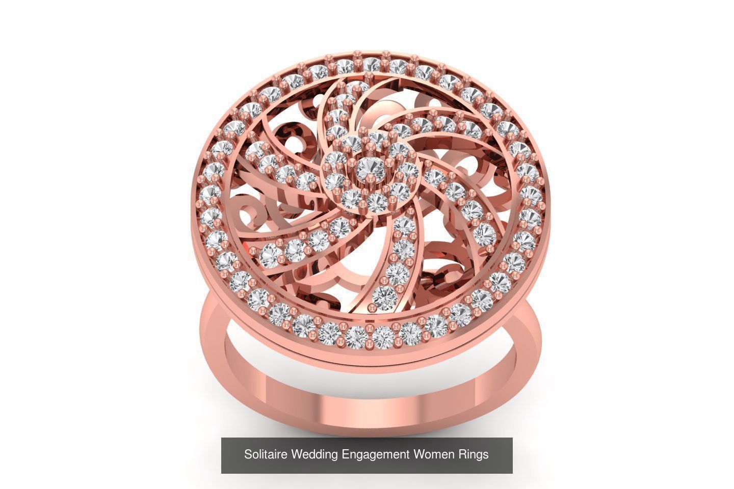 110 Solitaire Wedding Engagement Women Rings Collection _75