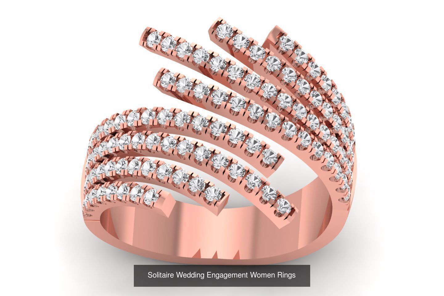 110 Solitaire Wedding Engagement Women Rings Collection _64