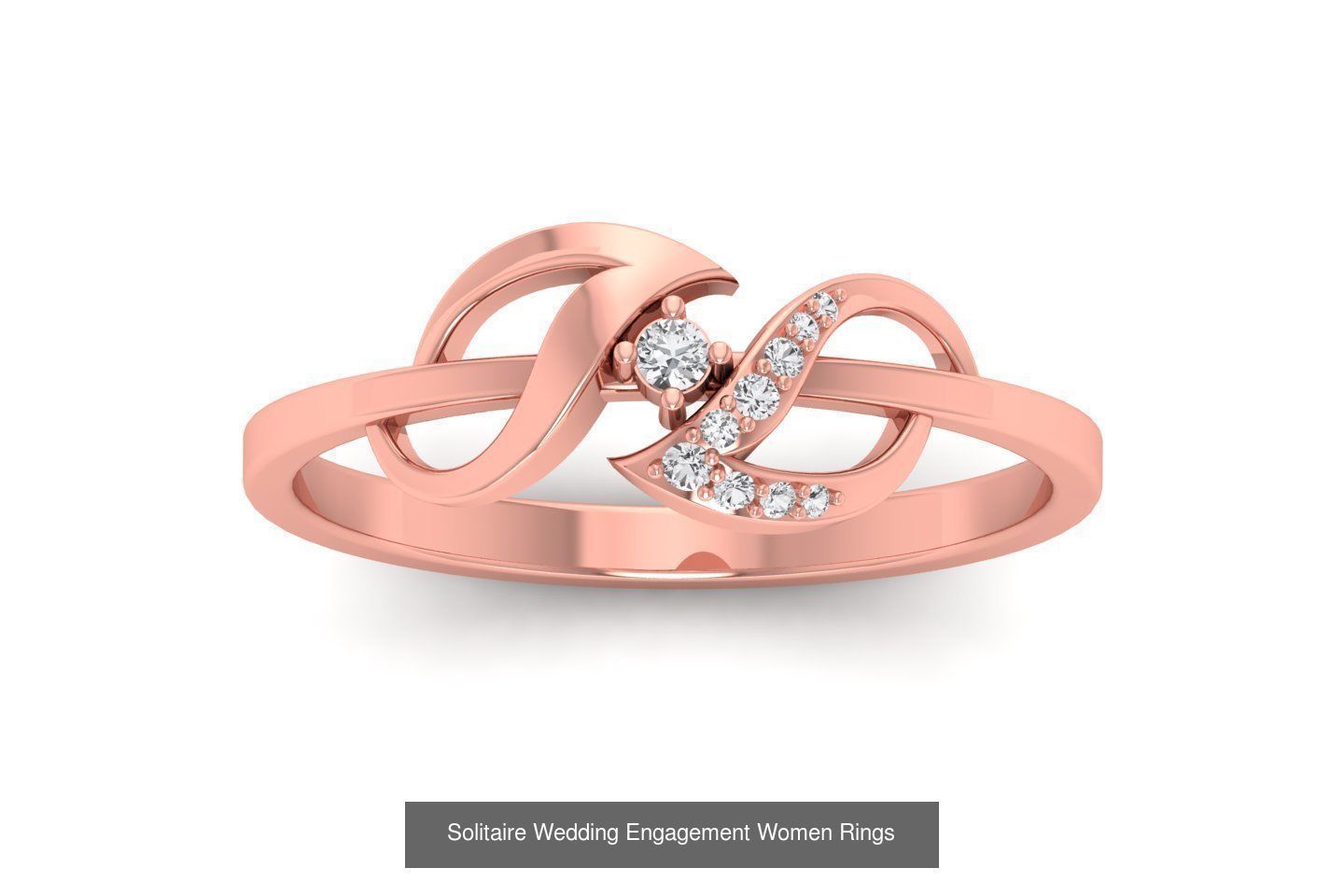 110 Solitaire Wedding Engagement Women Rings Collection _94