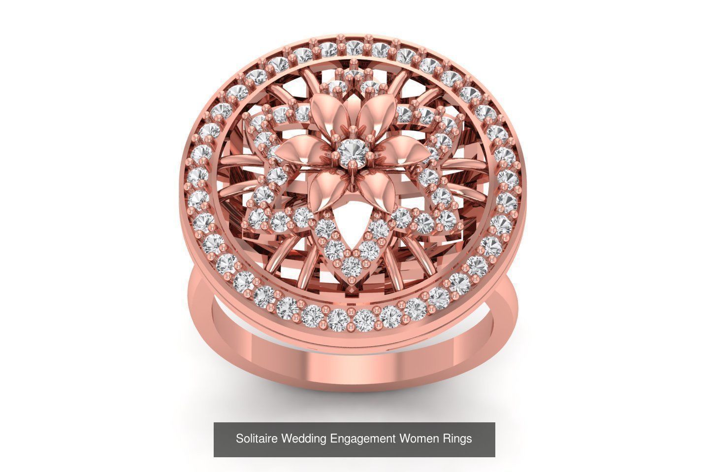 110 Solitaire Wedding Engagement Women Rings Collection _76