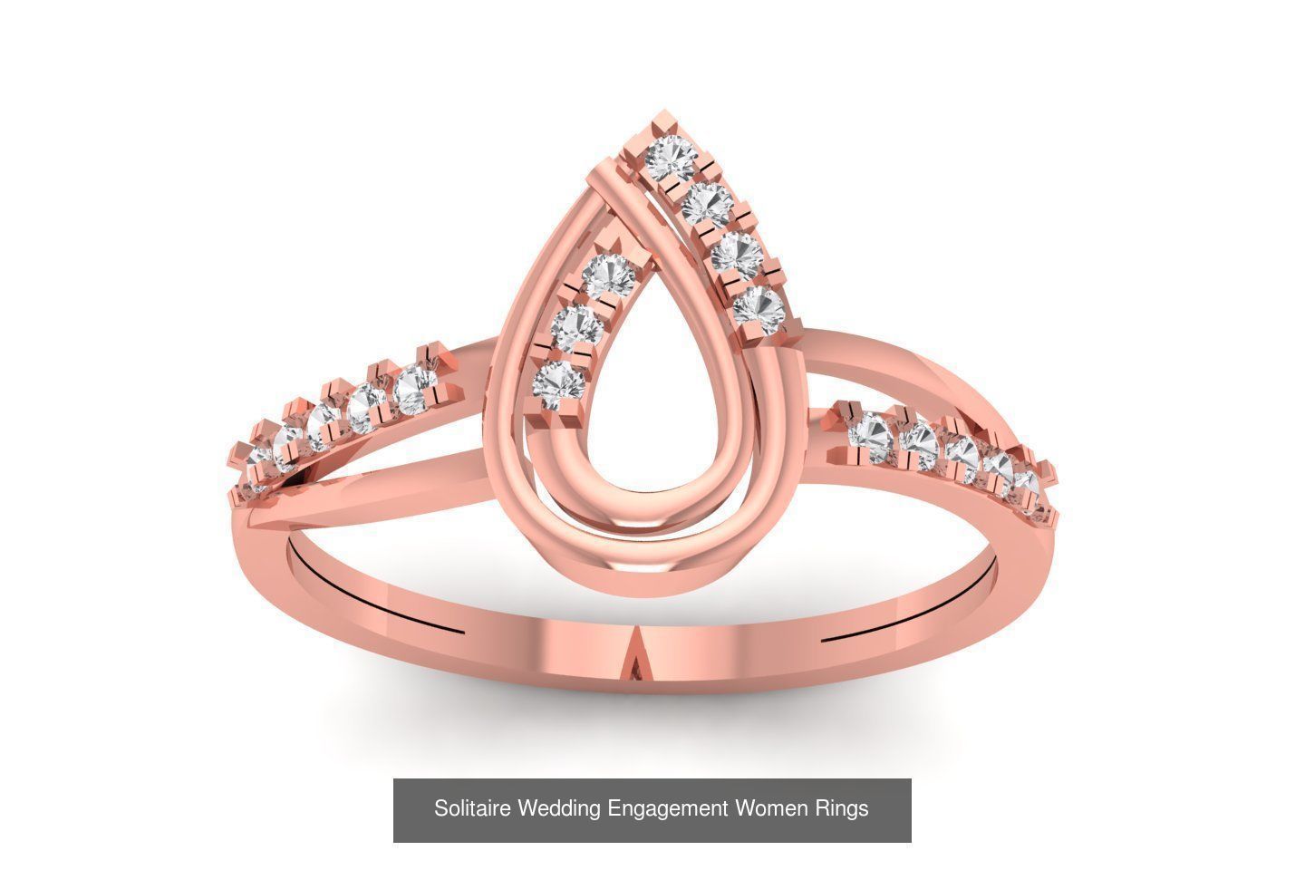 110 Solitaire Wedding Engagement Women Rings Collection _34
