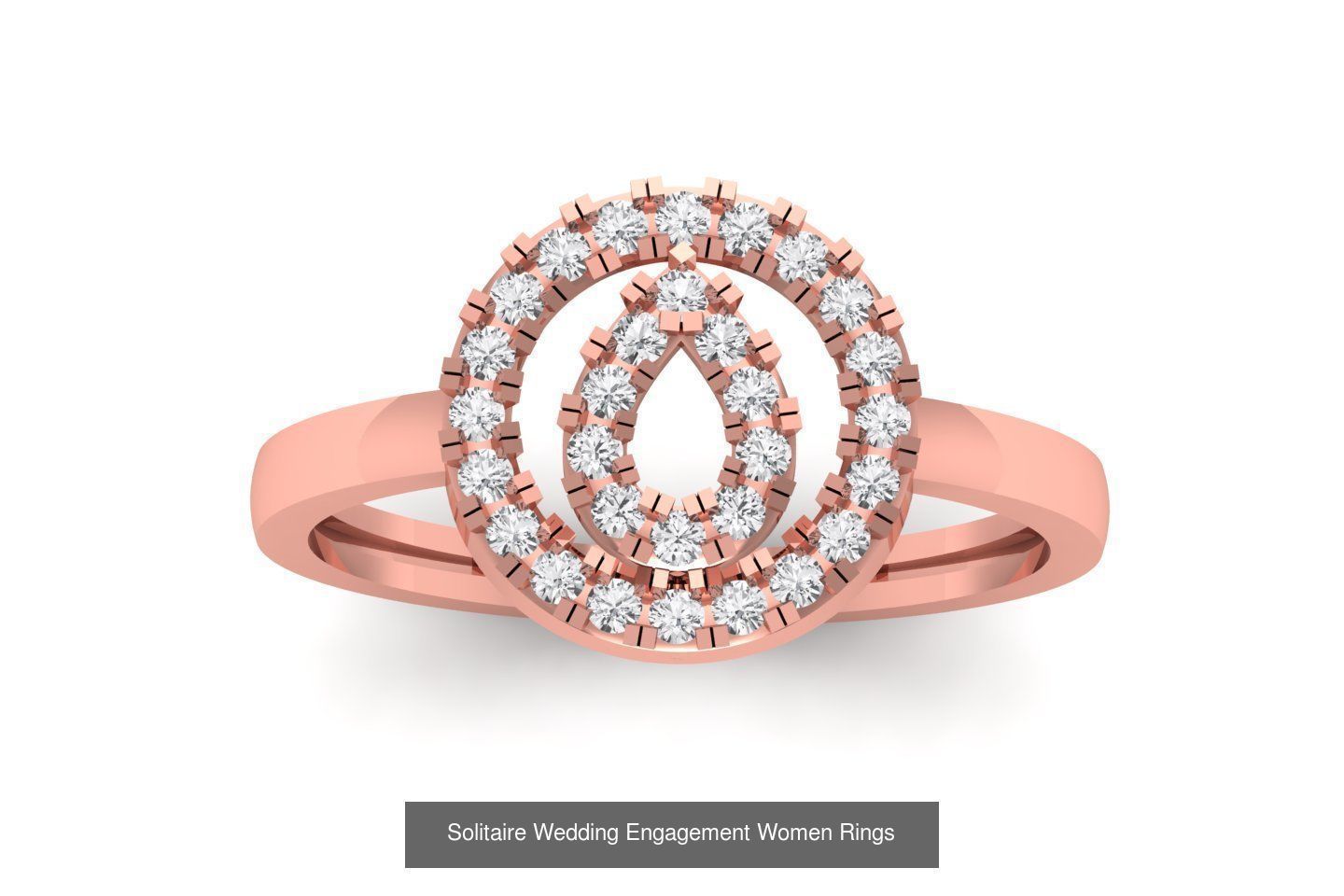 110 Solitaire Wedding Engagement Women Rings Collection _12
