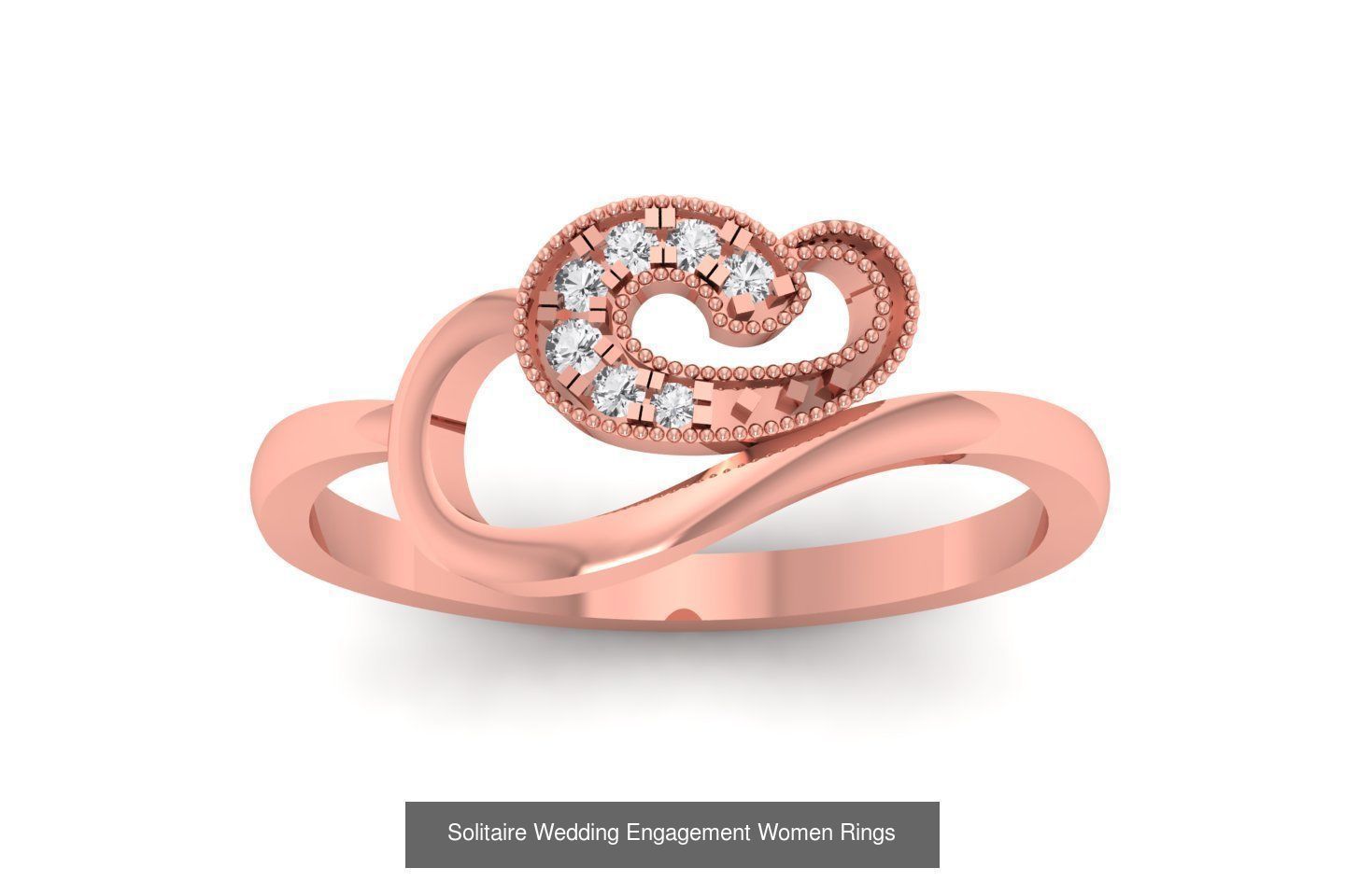 110 Solitaire Wedding Engagement Women Rings Collection _20