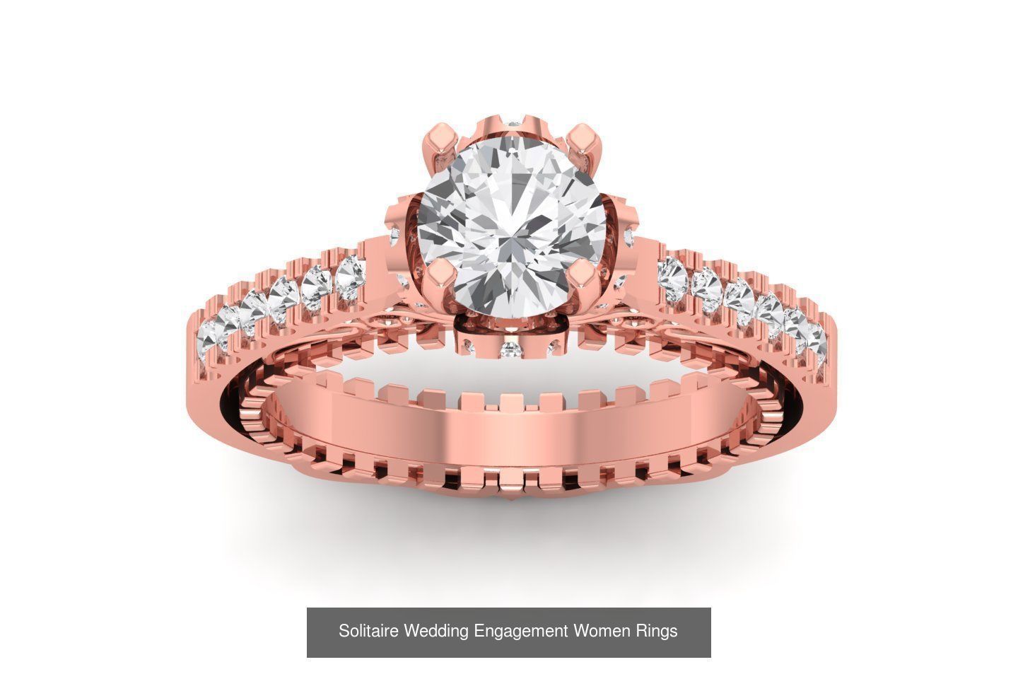 110 Solitaire Wedding Engagement Women Rings Collection _78