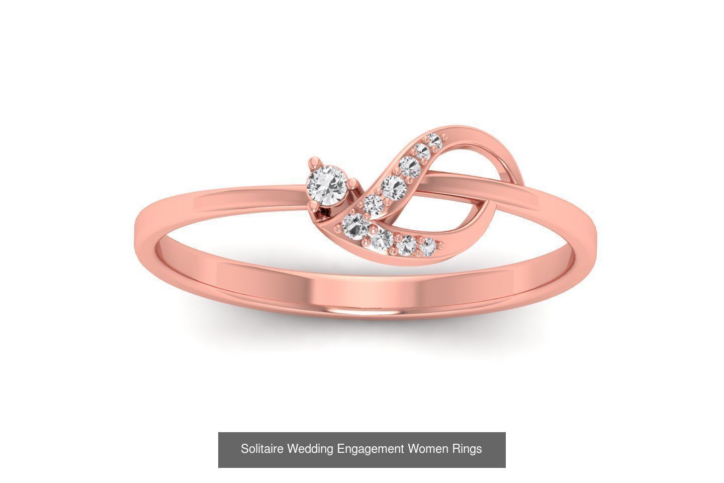 110 Solitaire Wedding Engagement Women Rings Collection _93
