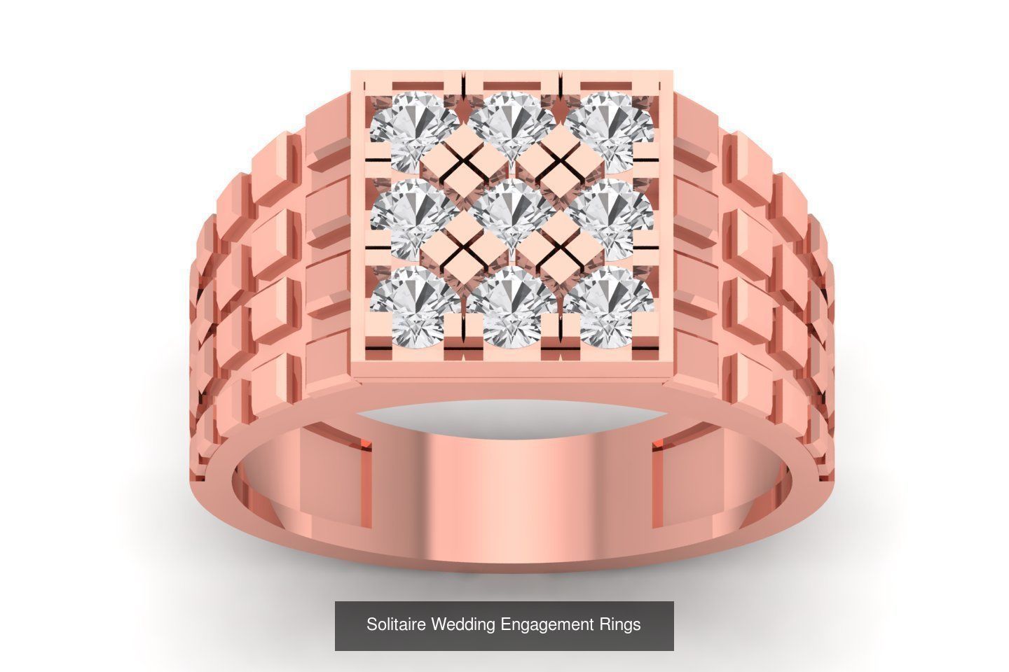 110 Solitaire Wedding Engagement Women Rings Collection _63