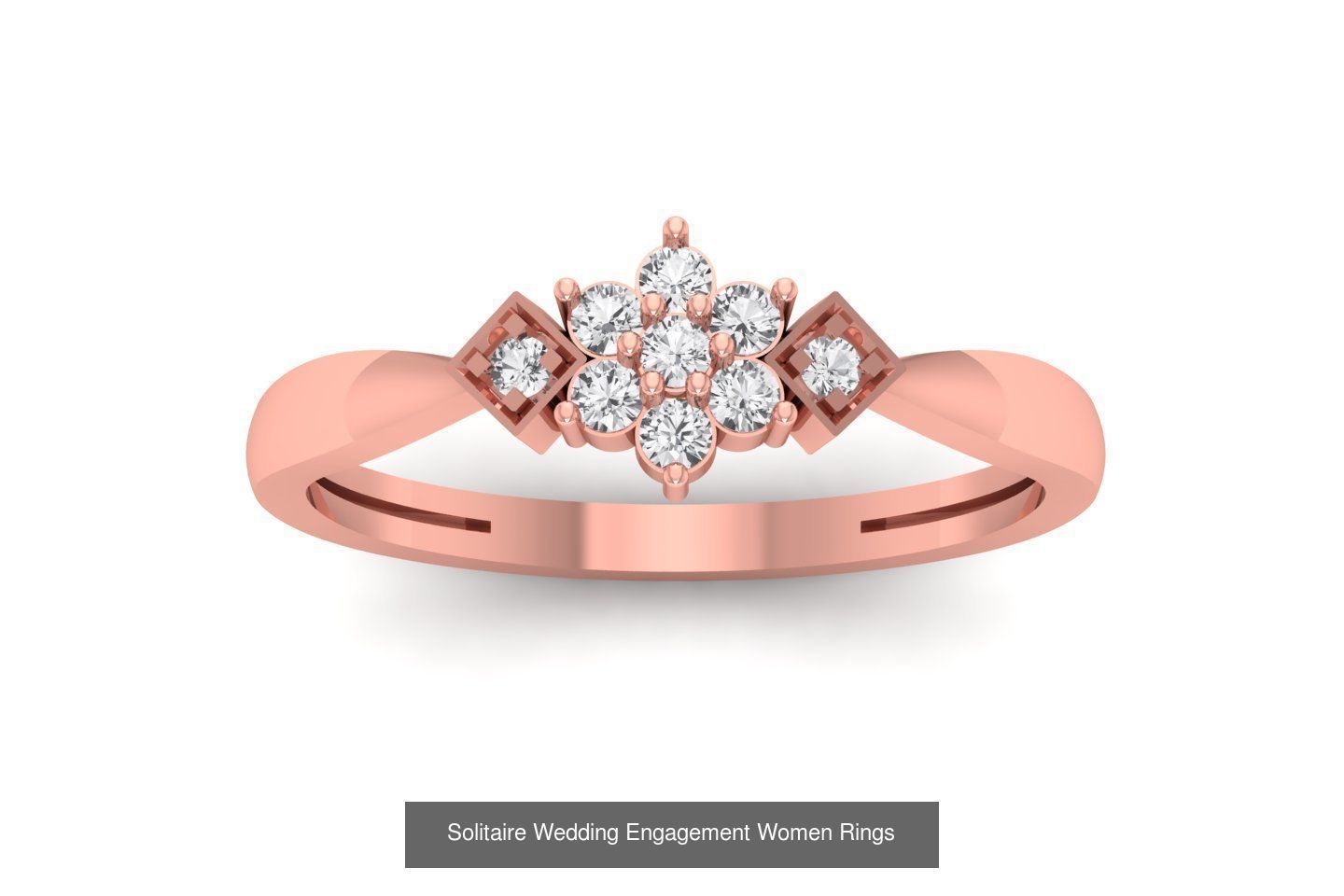 110 Solitaire Wedding Engagement Women Rings Collection _32