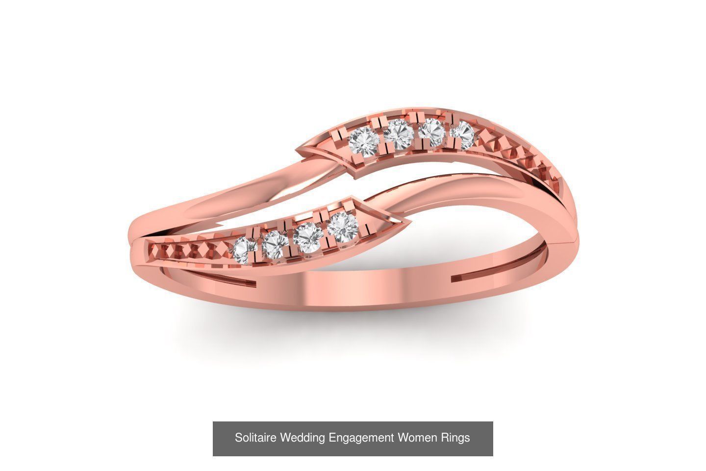 110 Solitaire Wedding Engagement Women Rings Collection _35