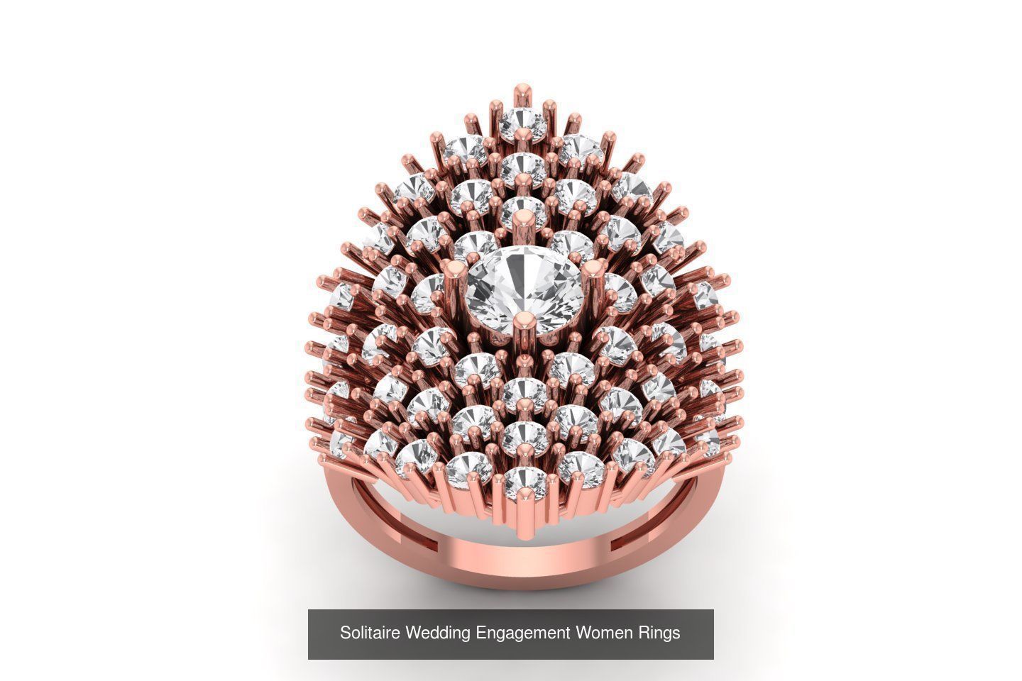 110 Solitaire Wedding Engagement Women Rings Collection _30