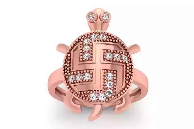 Turtle Ring 3dm STL OBJ FBX Renders Details 3D print model Turtle Ring 3dm STL OBJ FBX Renders Details 3D print model