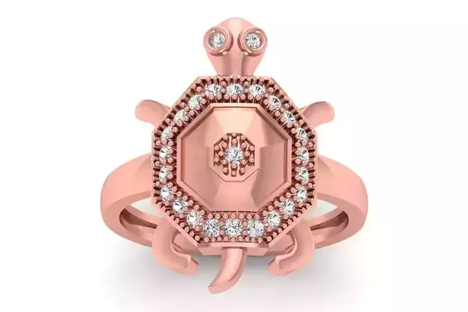 Turtle Ring 3dm STL OBJ FBX Renders Details 3D print model Turtle Ring 3dm STL OBJ FBX Renders Details 3D print model
