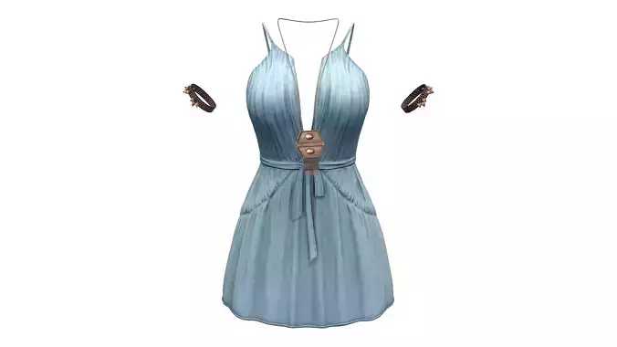 Casual Cute Ruffle Dress Boho Chic Outfit