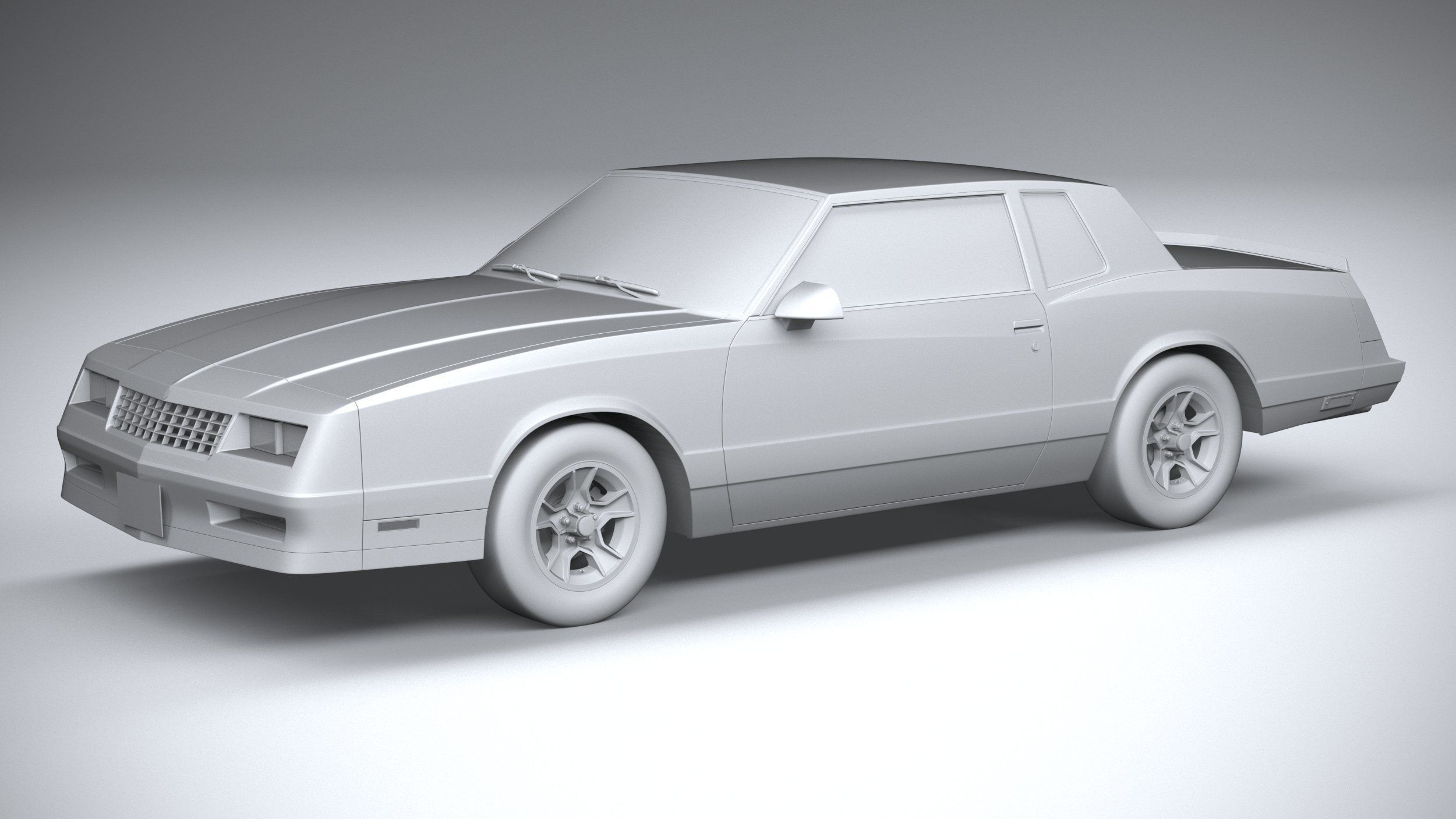 Chevrolet Monte Carlo 1986 3D model_19