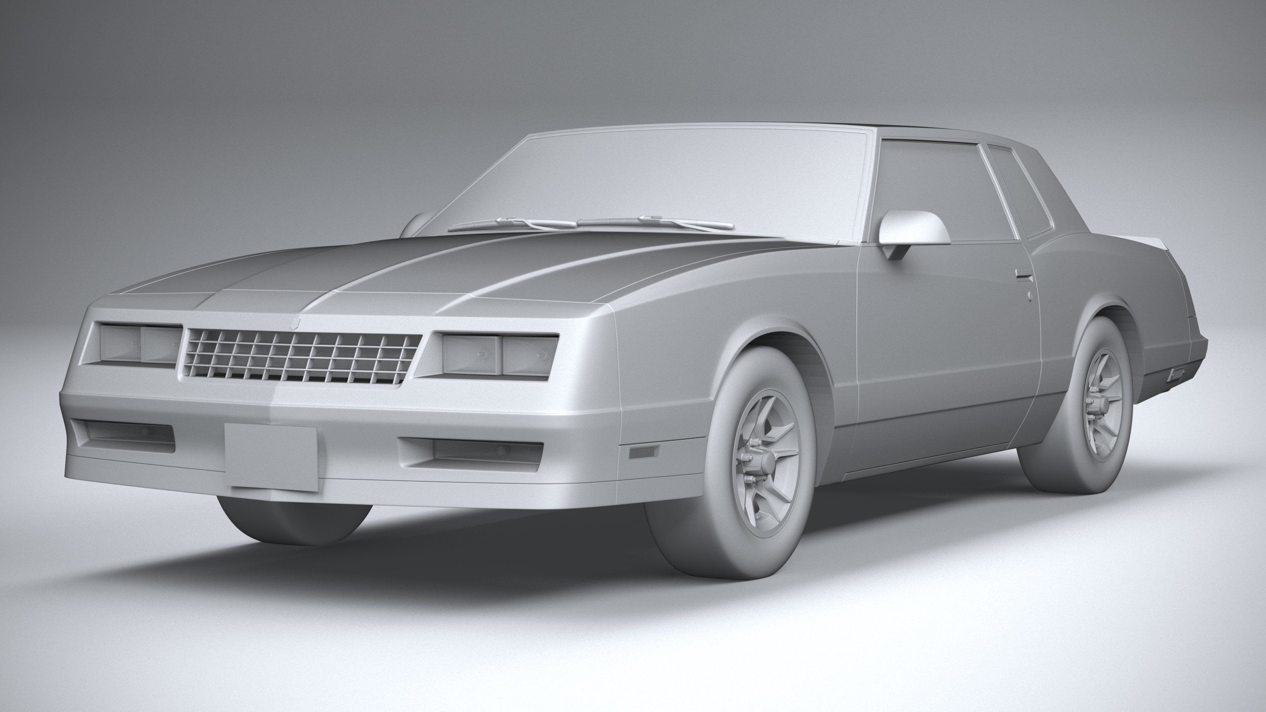 Chevrolet Monte Carlo 1986 3D model_20