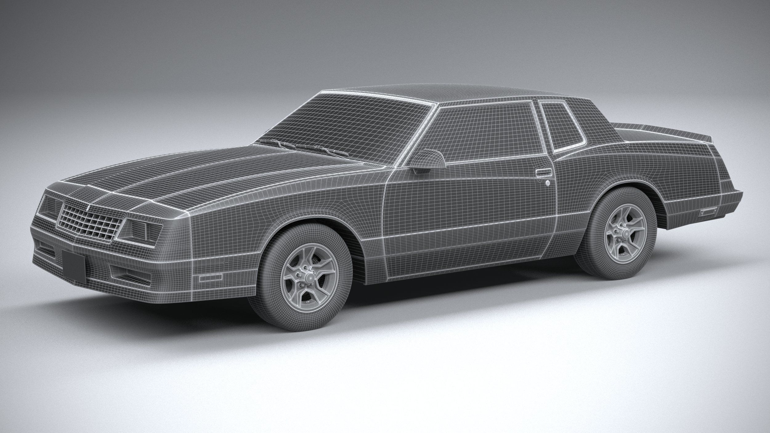 Chevrolet Monte Carlo 1986 3D model_29