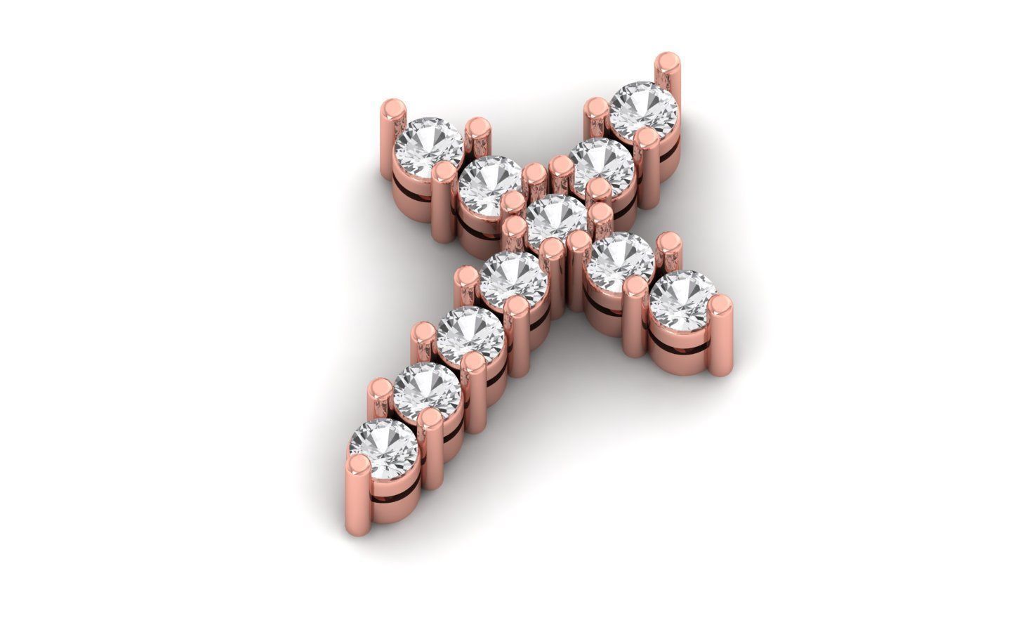 Cross Pendants Christian Cross Pendant 3D print model_1