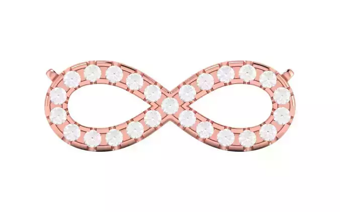 Women Pendants Infinity Love Pendant 3D print model