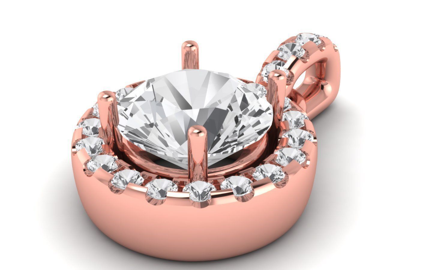 Women Pendants 3dm STL OBJ FBX Renders Details 3D print model_1