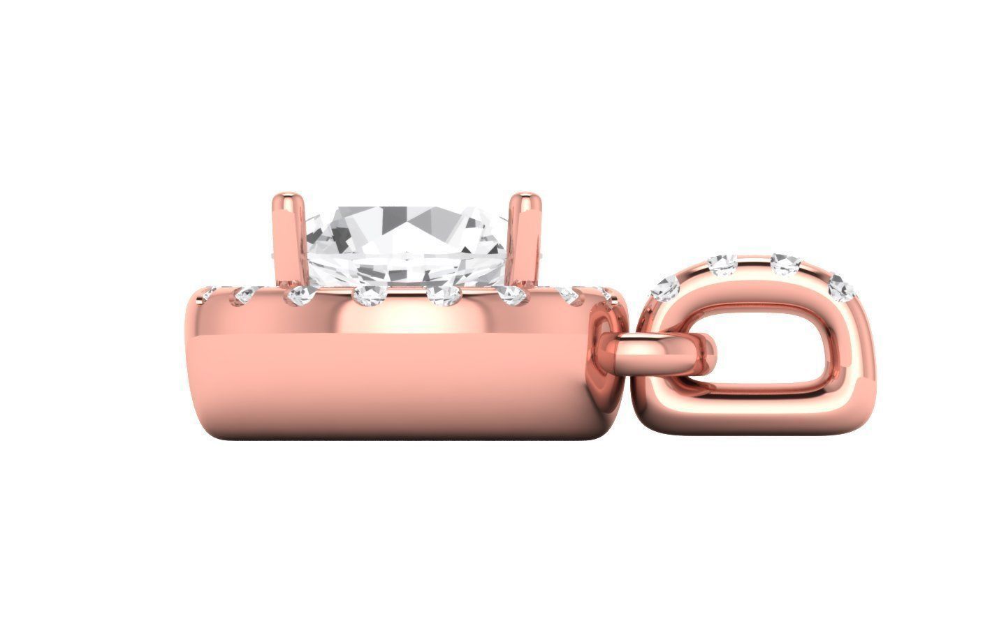 Women Pendants 3dm STL OBJ FBX Renders Details 3D print model_2