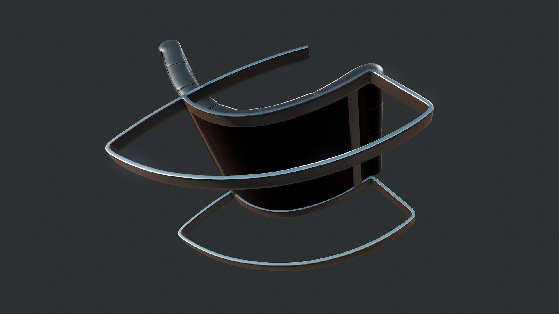 Kel Chair - Tutorial Included  3D model_10