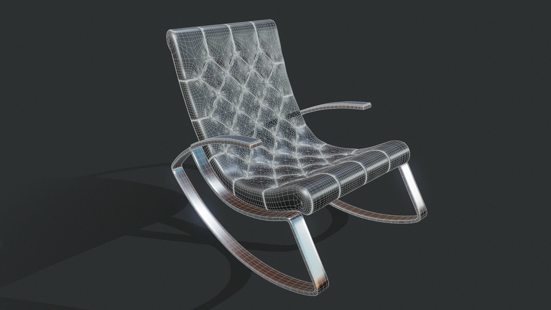 Kel Chair - Tutorial Included  3D model_3