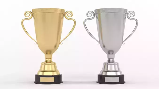 Trophy Cups 3D model