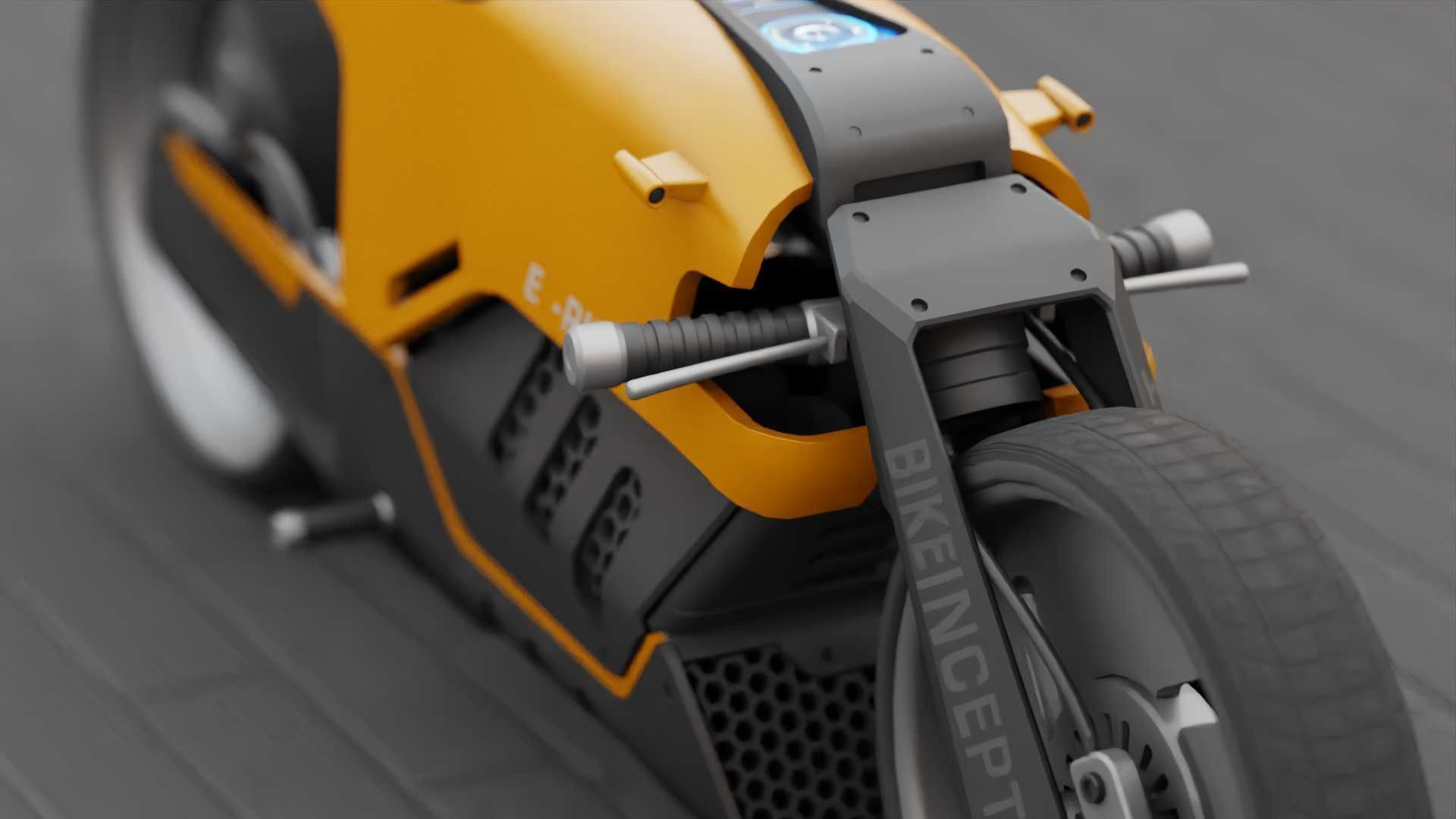 CONCEPT MOTORBIKE C-3000 RIGGED 3D model_21