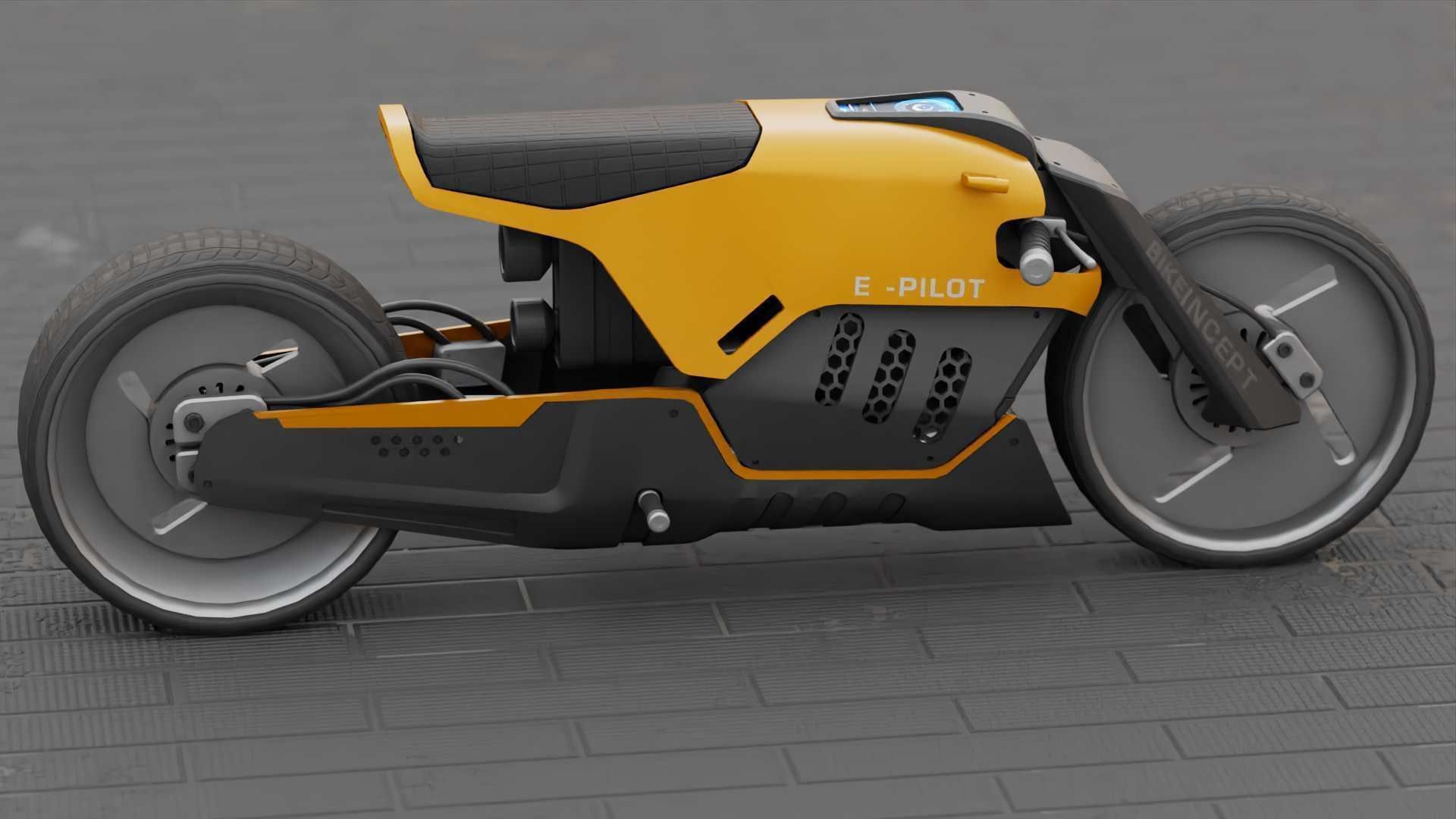 CONCEPT MOTORBIKE C-3000 RIGGED 3D model_20