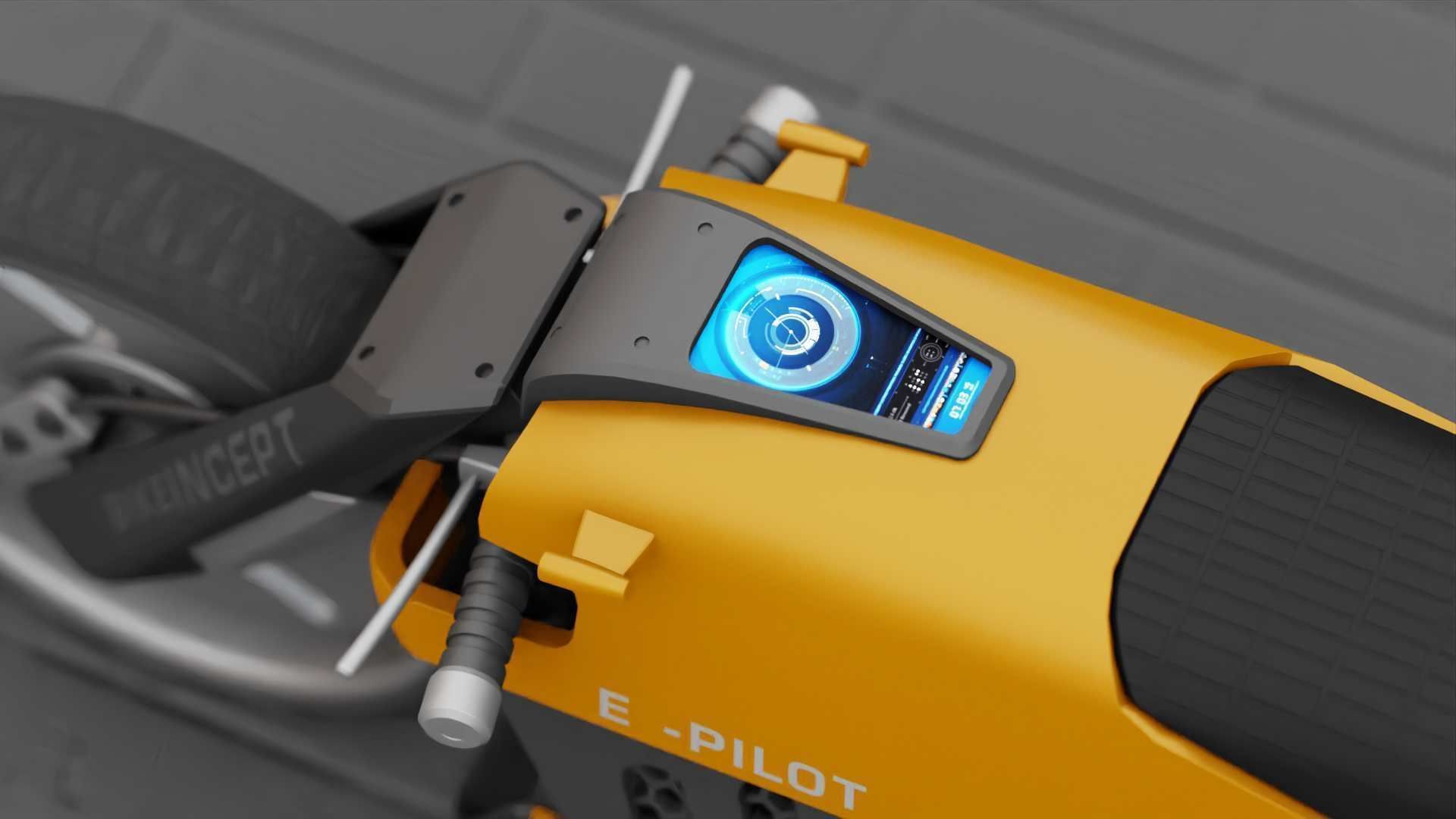 CONCEPT MOTORBIKE C-3000 RIGGED 3D model_27