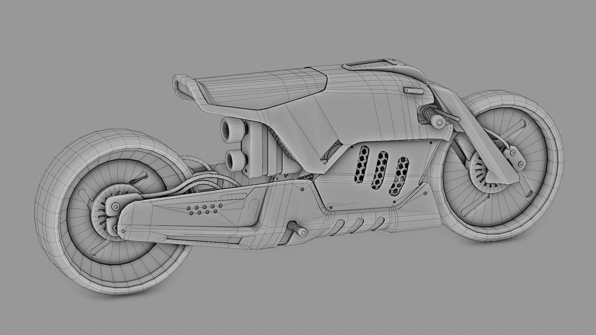 CONCEPT MOTORBIKE C-3000 RIGGED 3D model_35