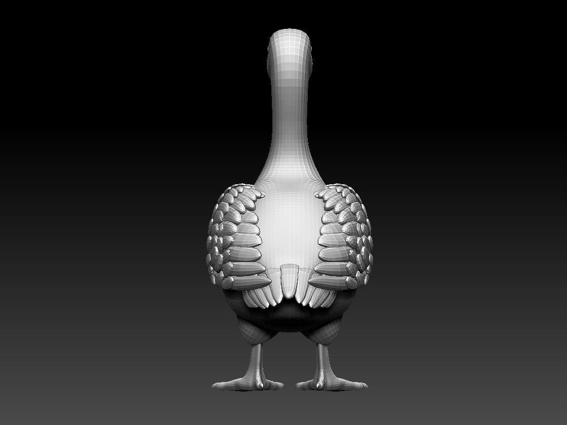 goose 3D model_14