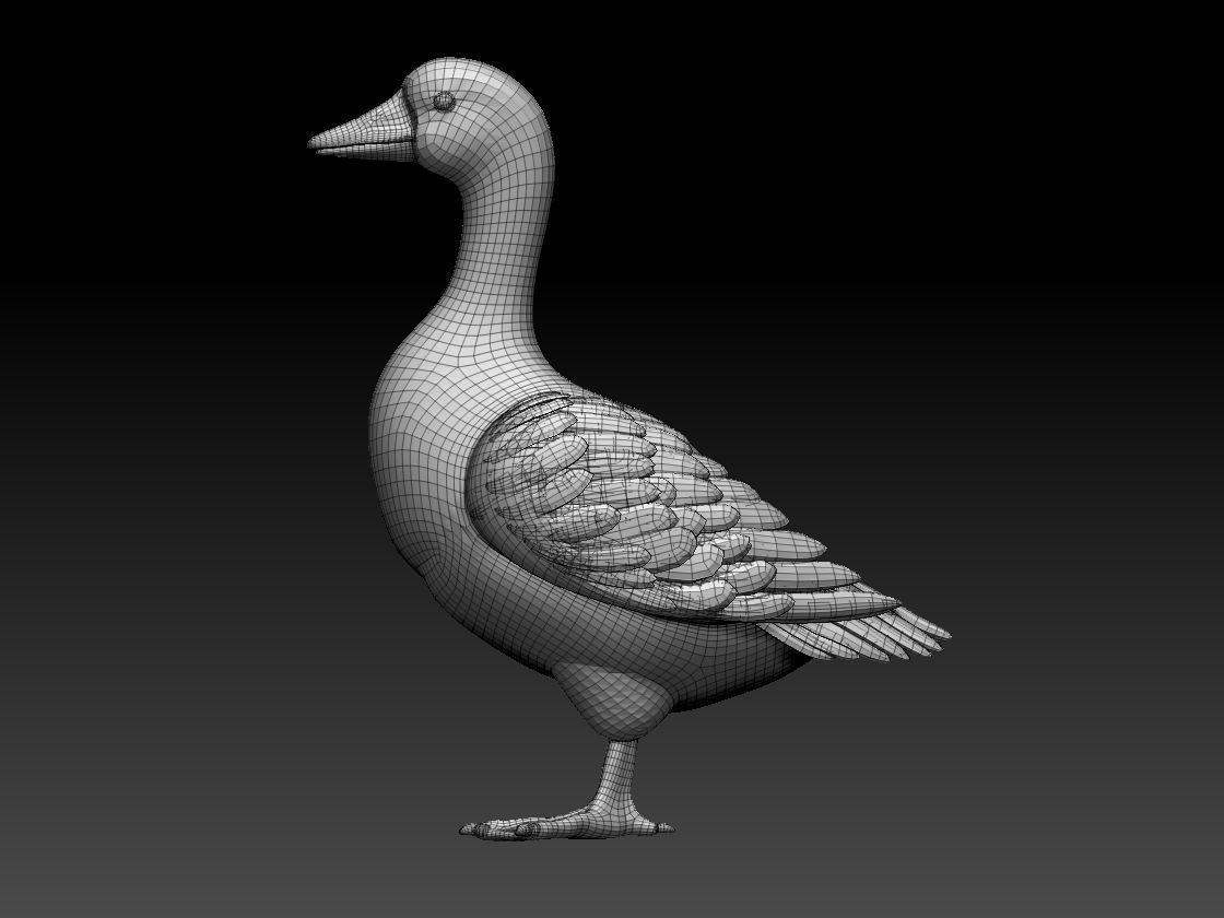 goose 3D model_16