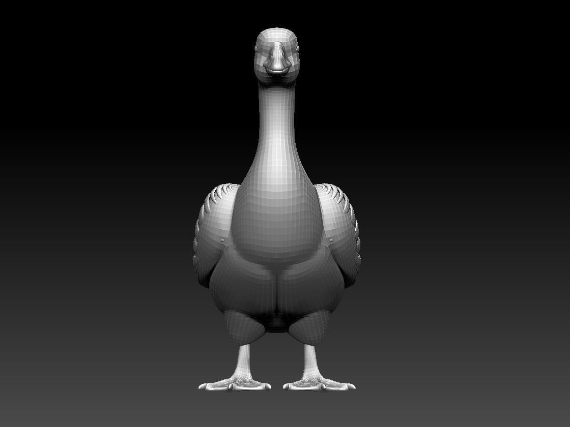 goose 3D model_11