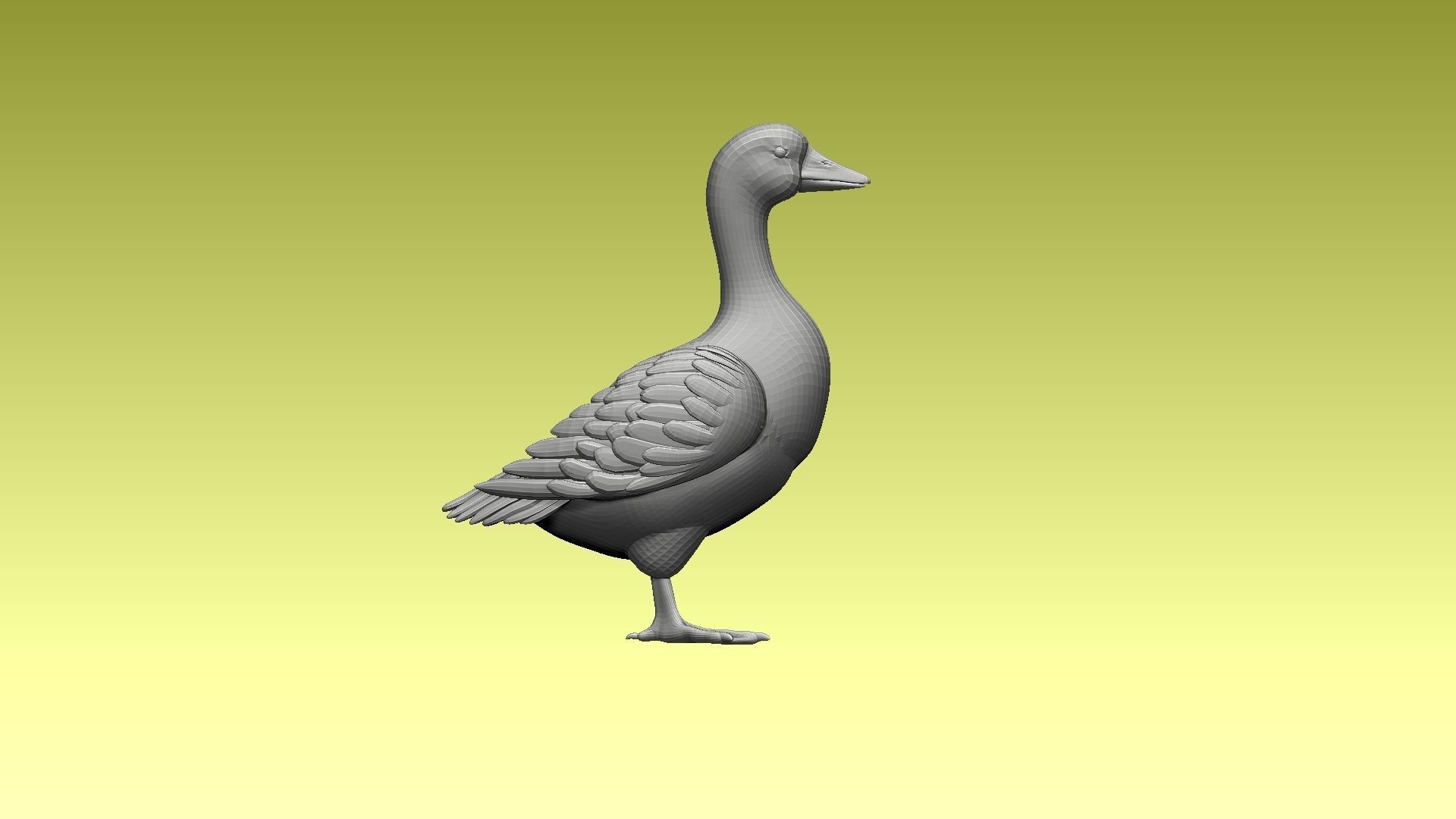 goose 3D model_10