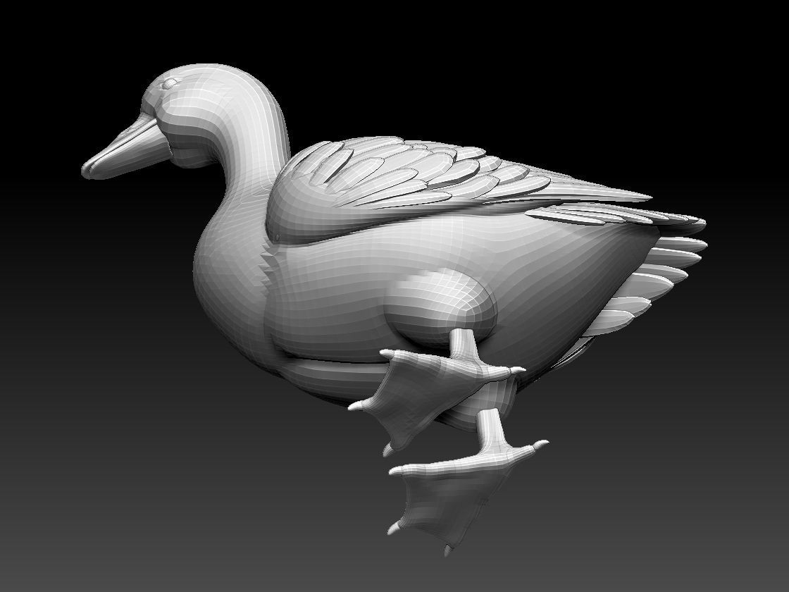 goose 3D model_12