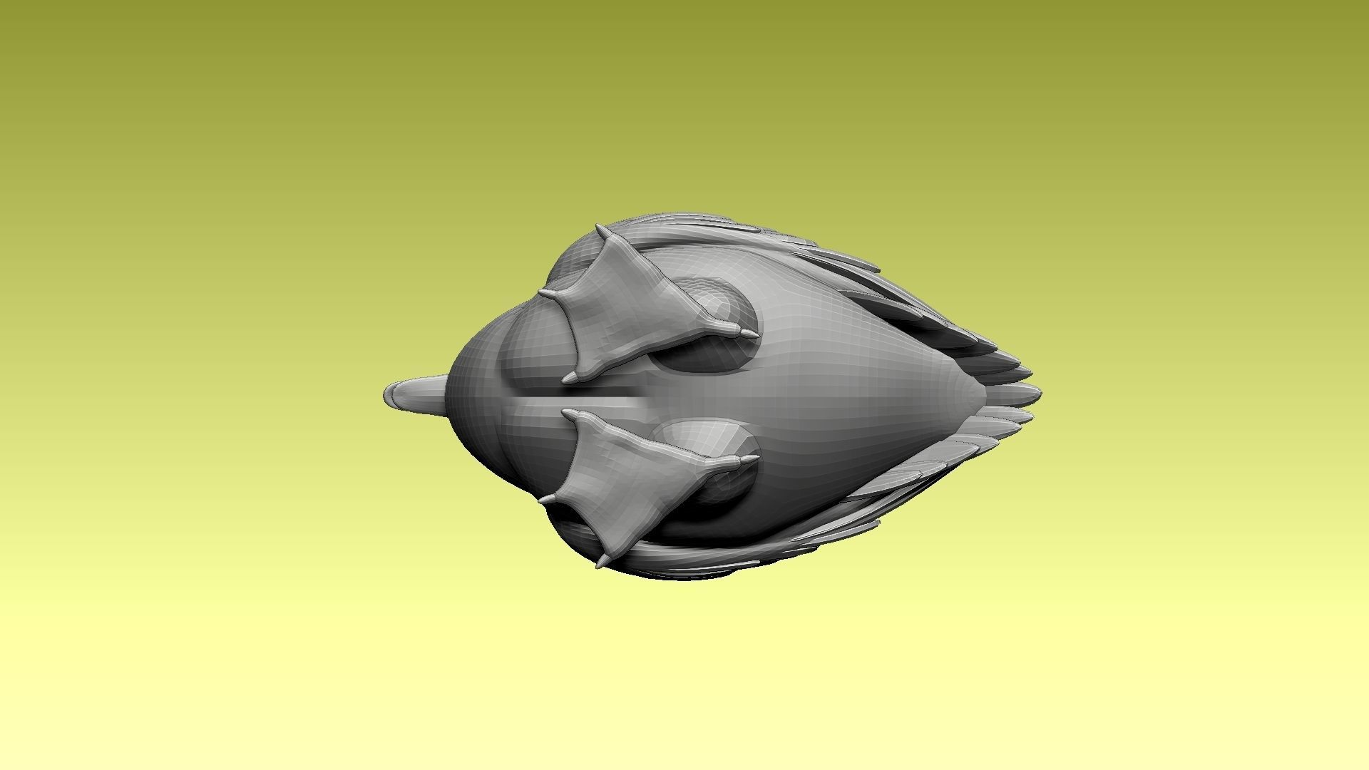 goose 3D model_5