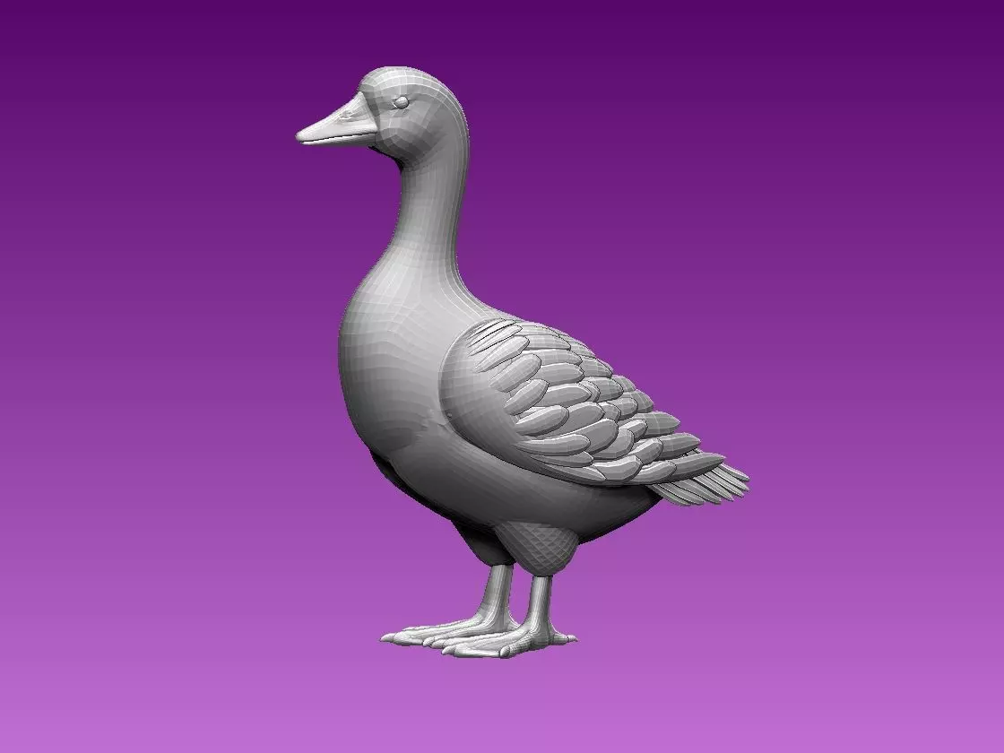 goose 3D model_0