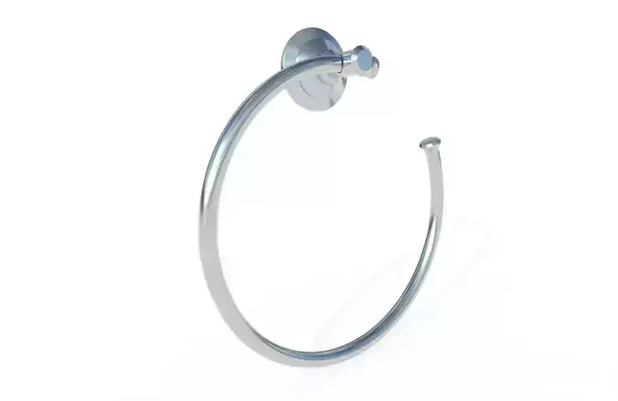 Towel Holder 04 Low-poly 3D model