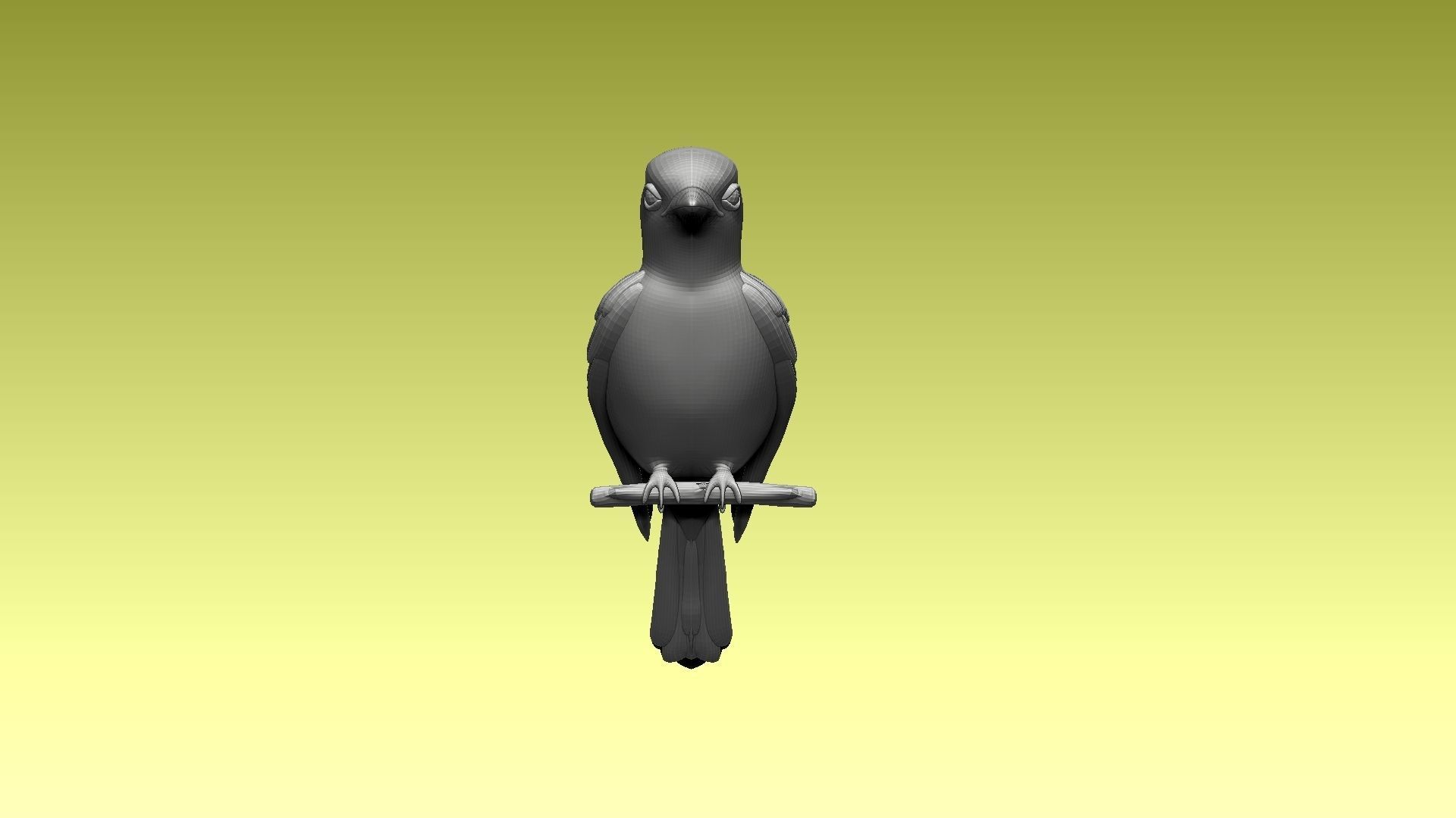 jay bird 3D model_3