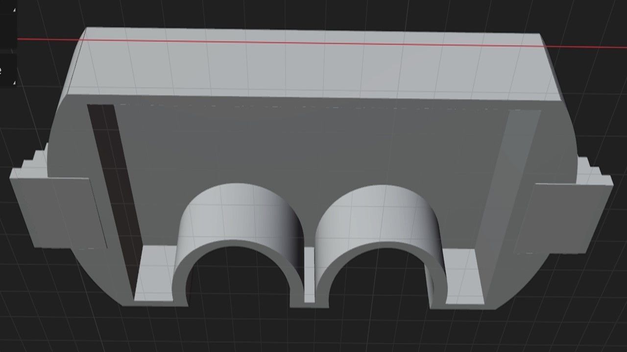 Elven Buidling with Tower 3D print model_5