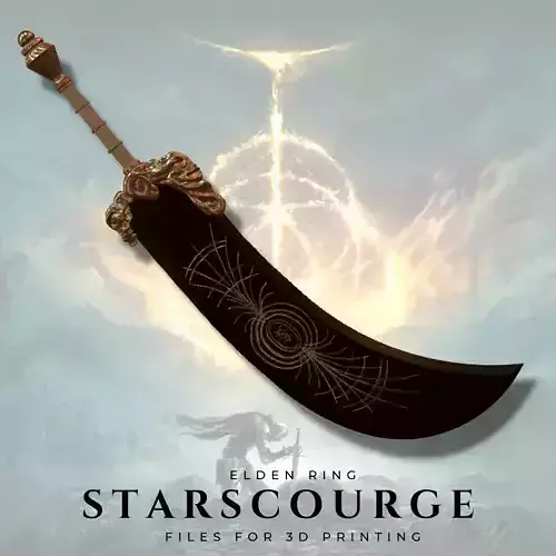 Starscourge Greatsword from Elden Ring 3D print model