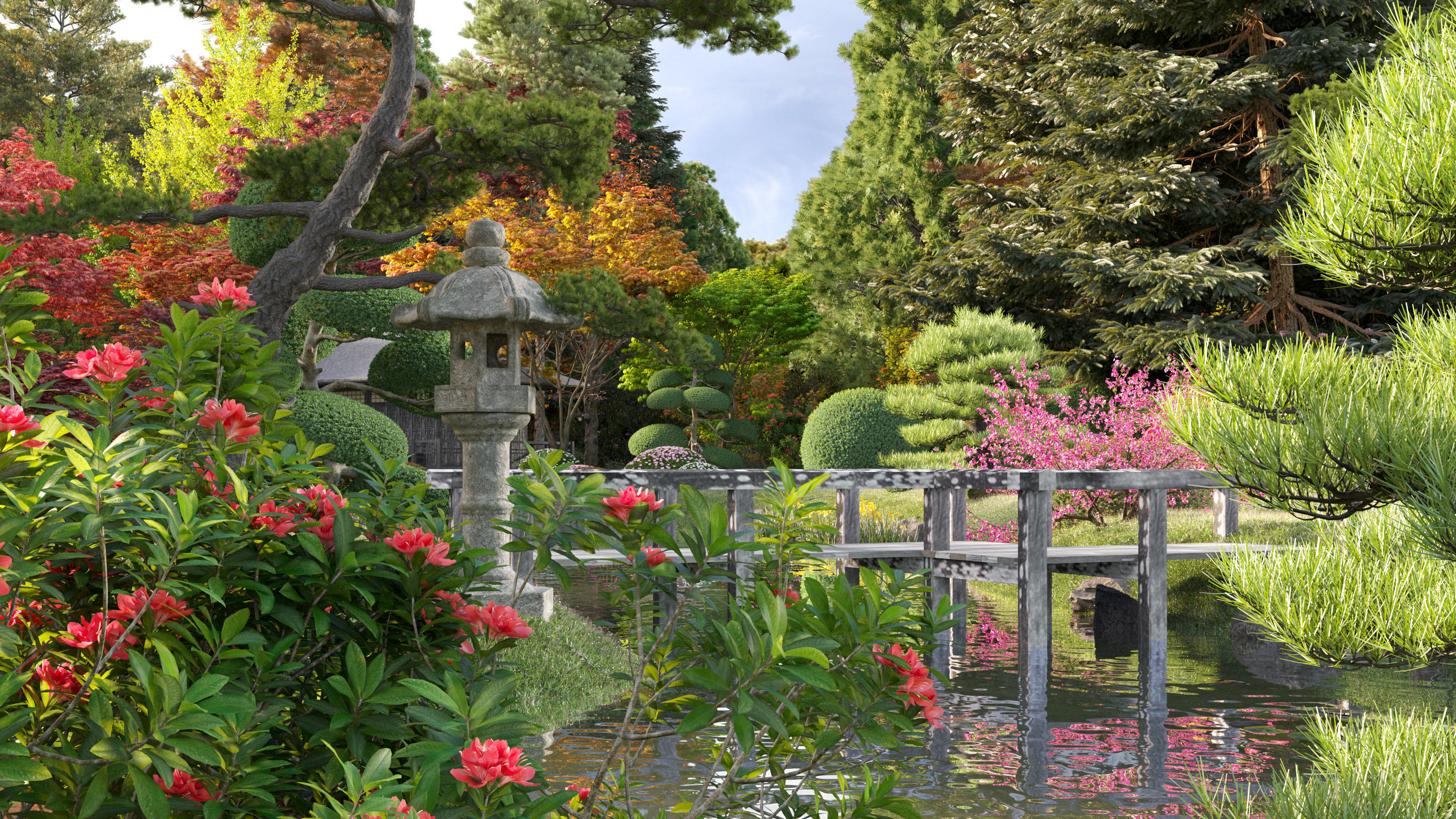 Bundle 24 - Japanese Garden 3D model_2