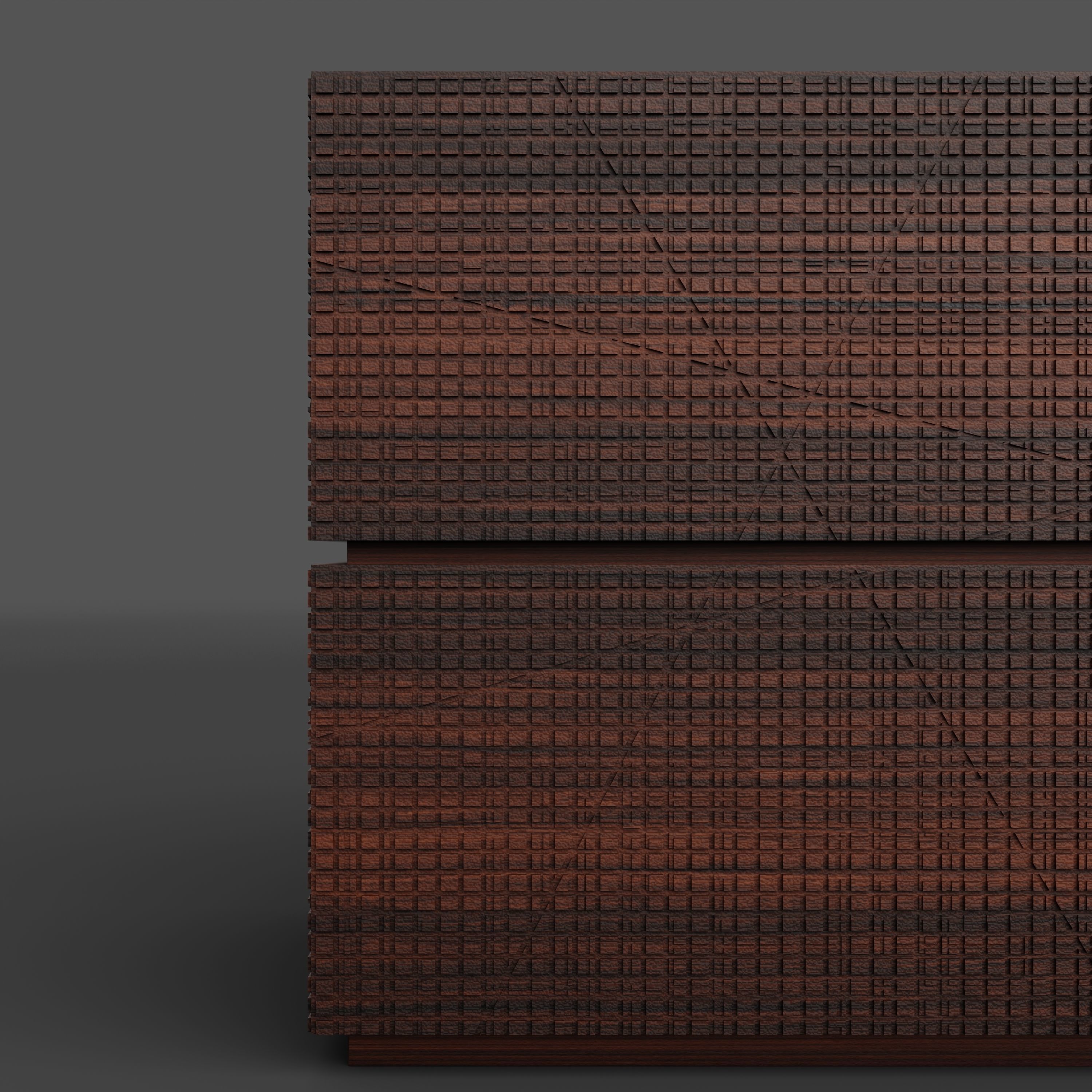 BD 08 chest of drawers with interior designed by Bartoli Design 3D model_9