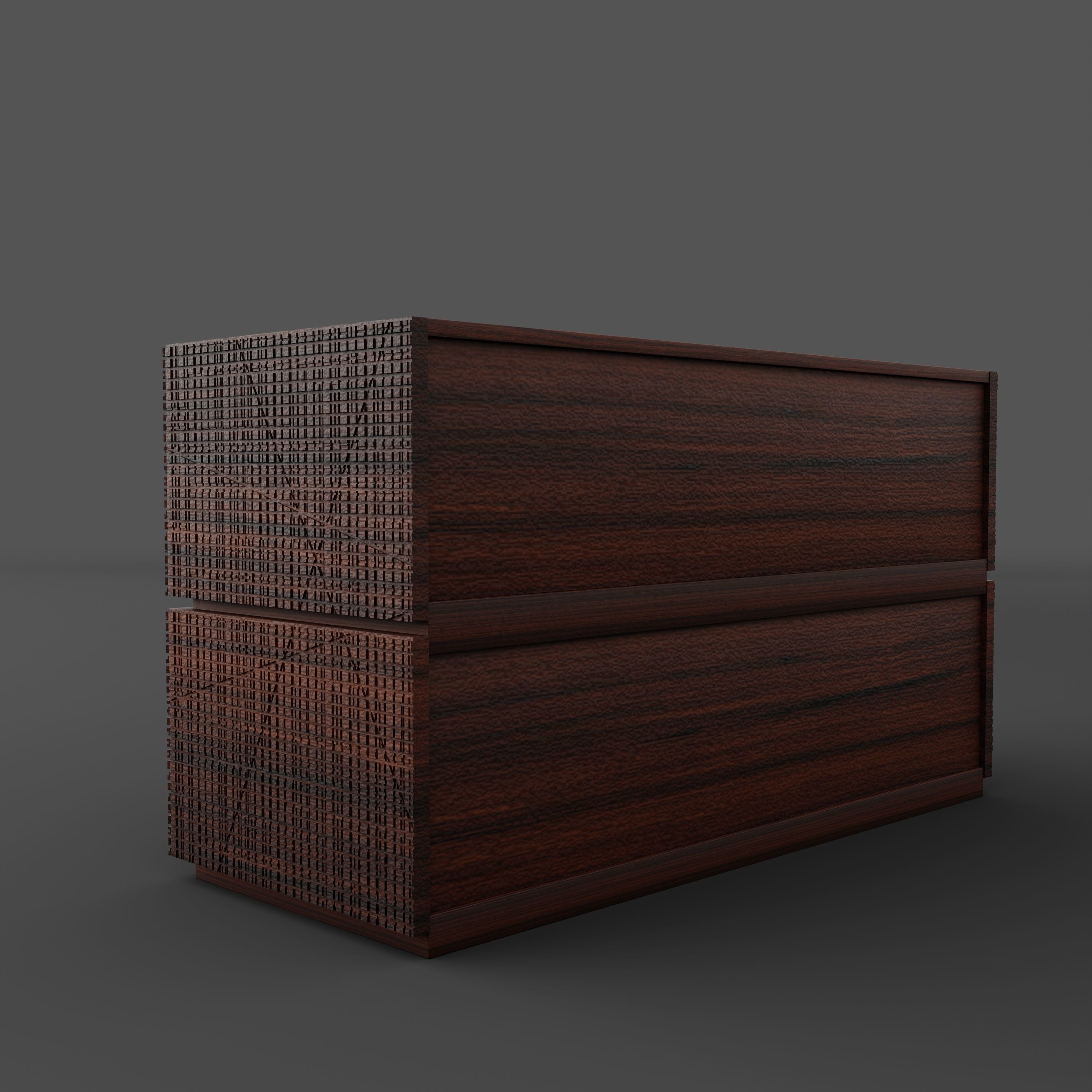 BD 08 chest of drawers with interior designed by Bartoli Design 3D model_6
