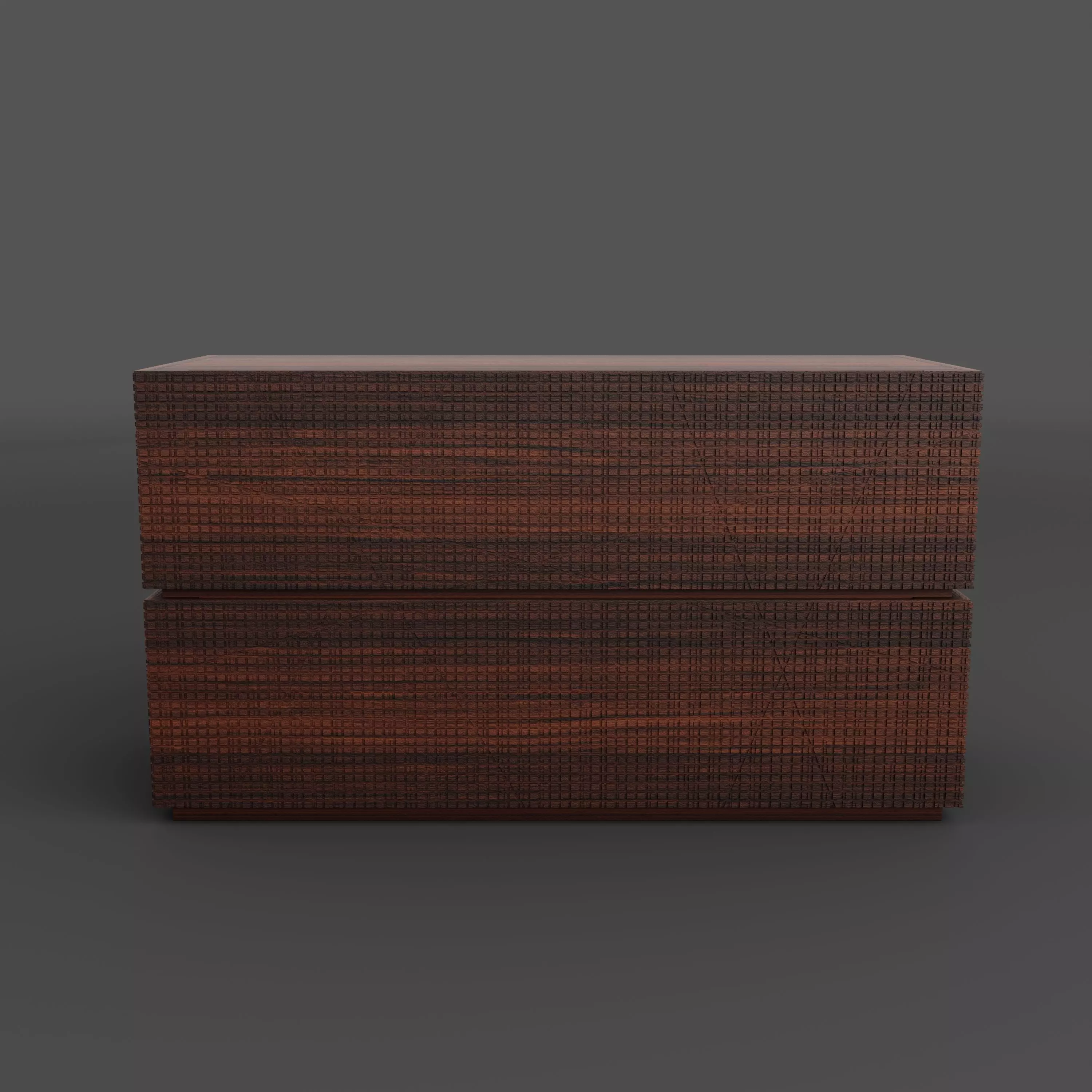BD 08 chest of drawers with interior designed by Bartoli Design 3D model_0