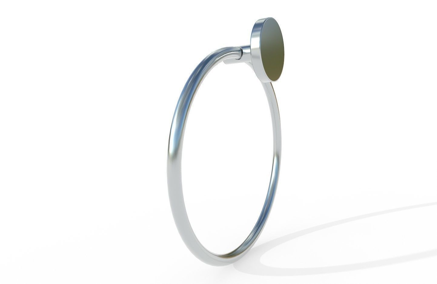 Towel Holder 06 Low-poly 3D model_8