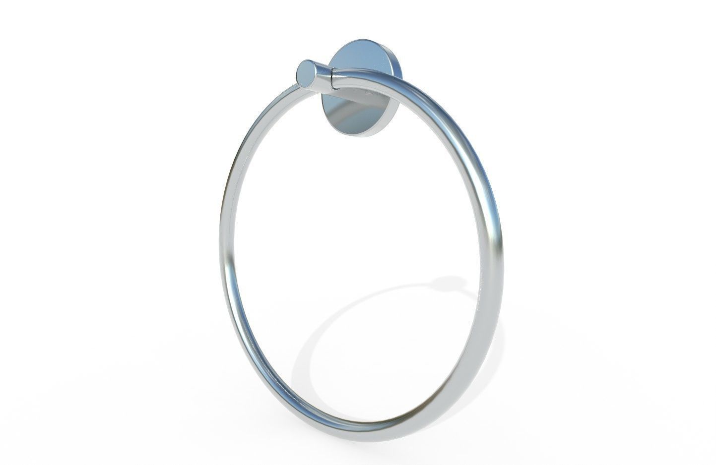 Towel Holder 06 Low-poly 3D model_5