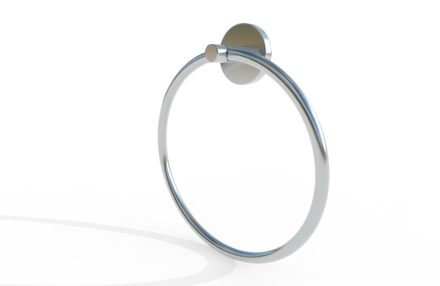 Towel Holder 06 Low-poly 3D model_11